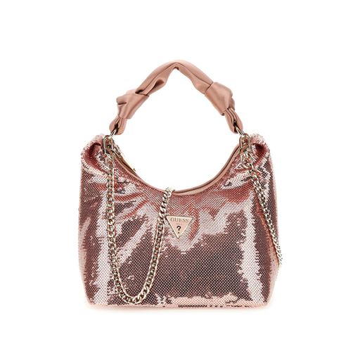 Guess Velina Skuldertaske, Rose Gold