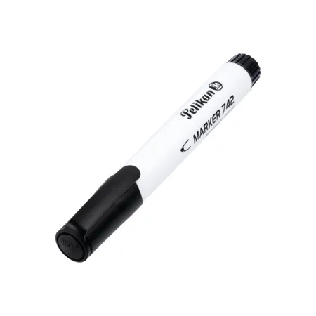 Pelikan Whiteboard Marker 742 Schwarz mit Meißeldocht