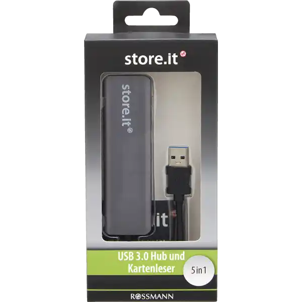 USB 3.0 Hub & Kartenleser