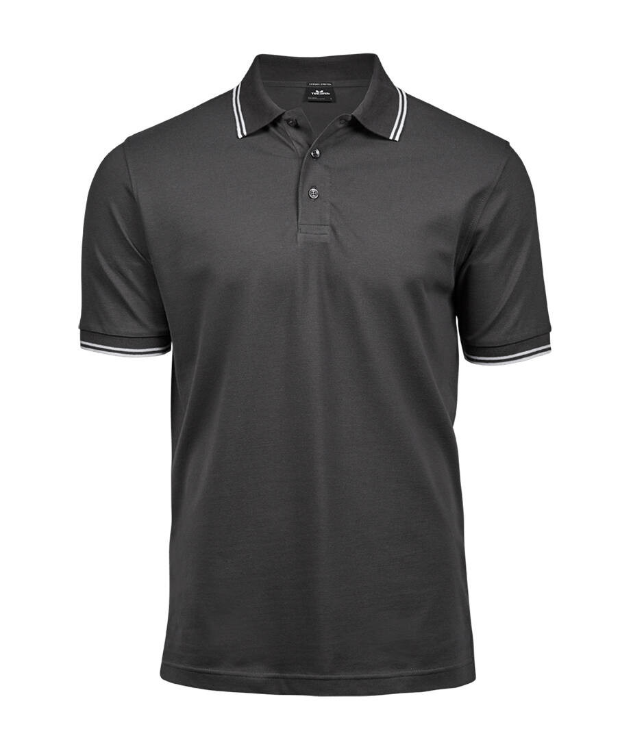 TEE JAYS TJ1407 - Polo homme col et manches contrastés