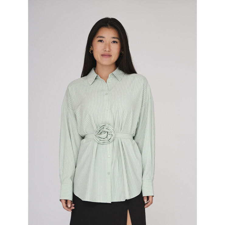 A-VIEW Sonny rose shirt Mint