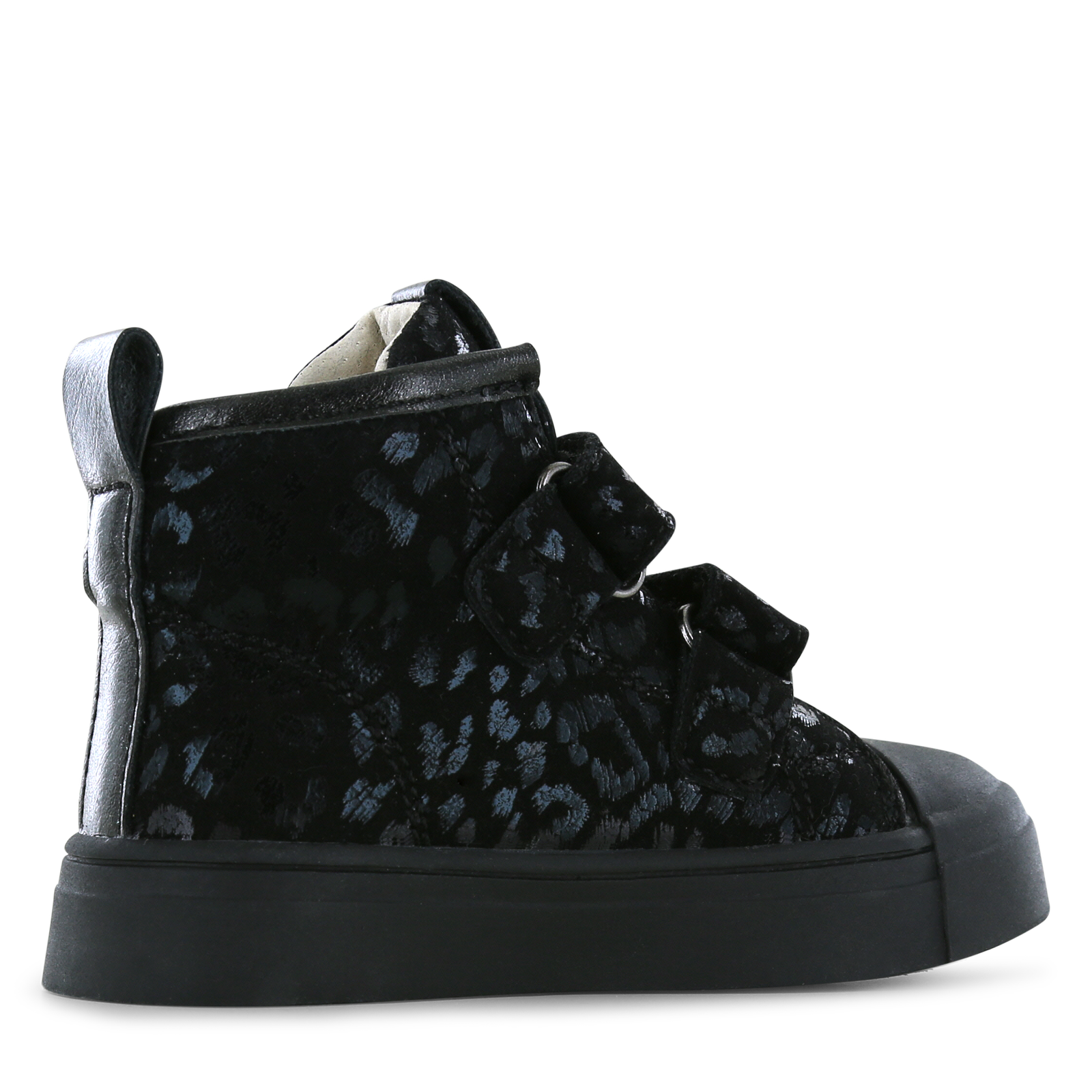 Shoesme zwarte klittenbandboot Microfiber leer, Suède | Meisjes schoenen