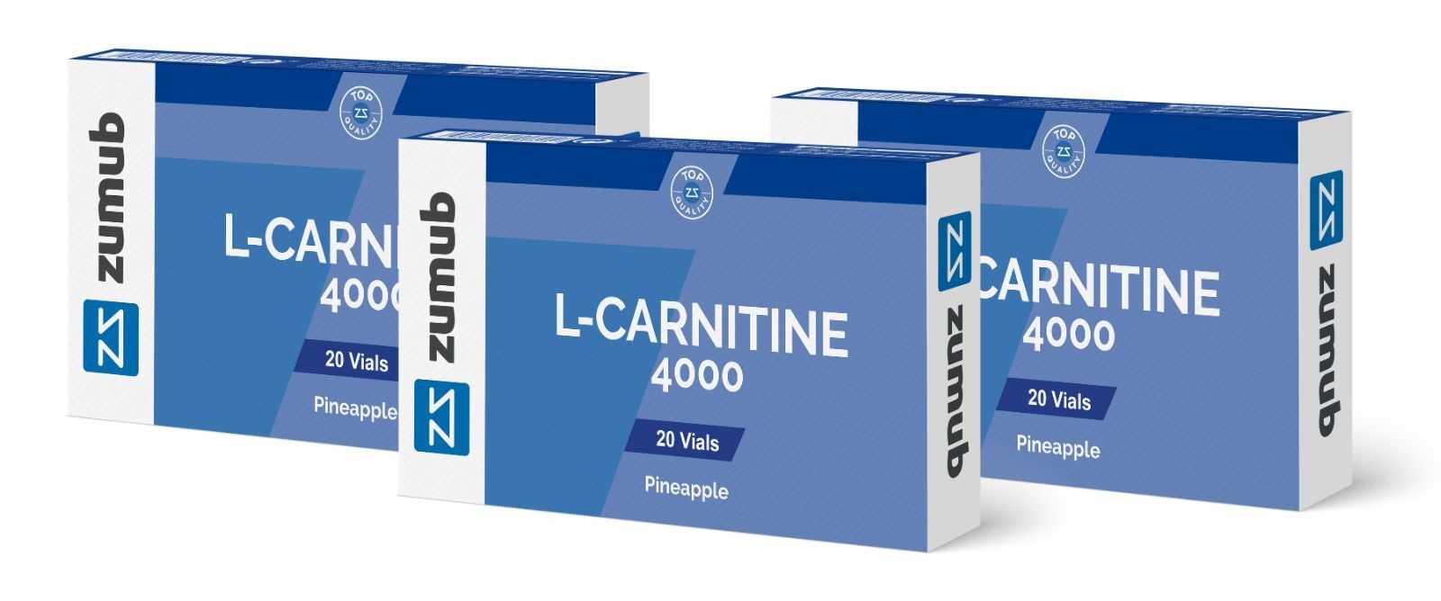 Zumub L-Carnitina 4000 40 frascos (2x 20)