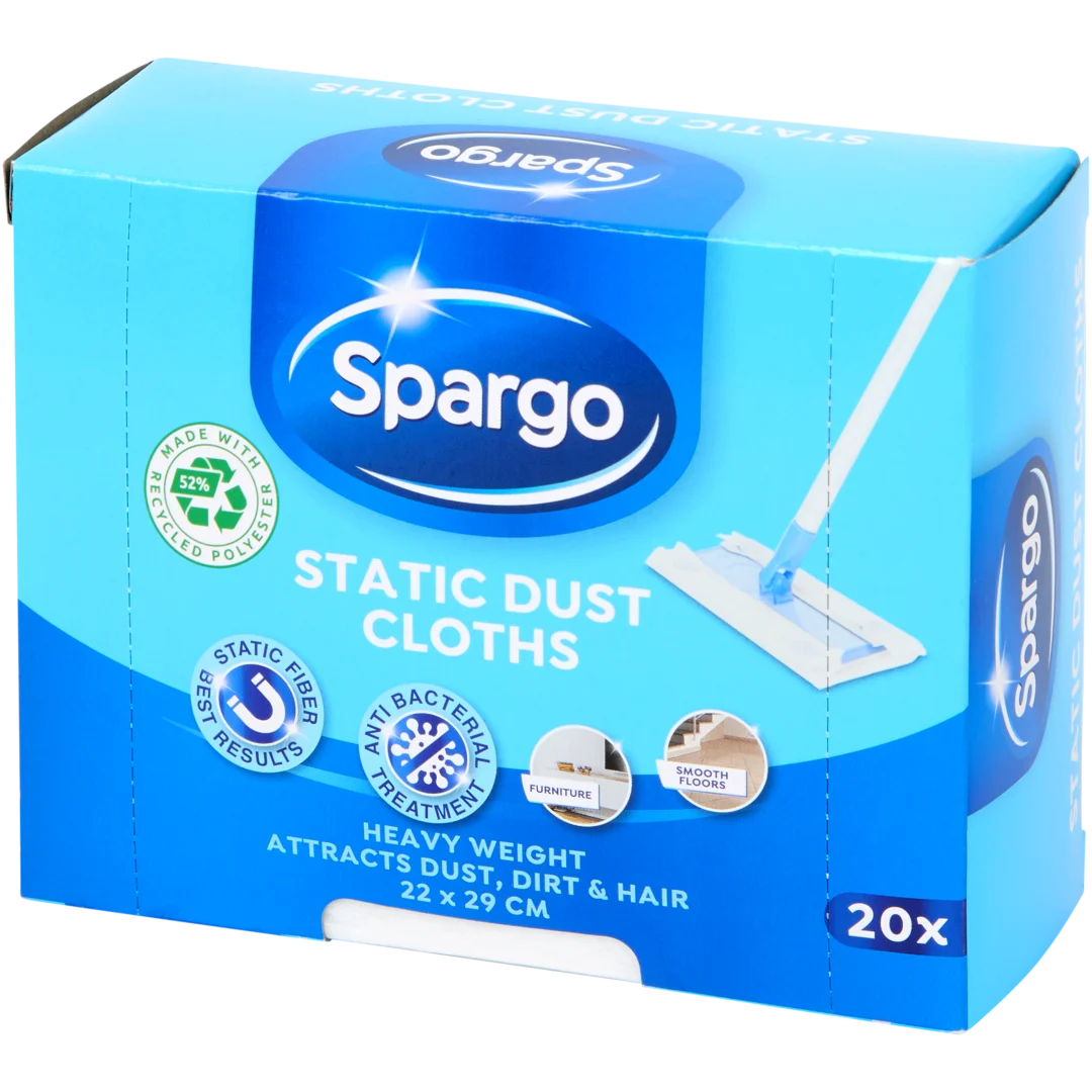 Spargo statische stofdoeken 20 stuks
