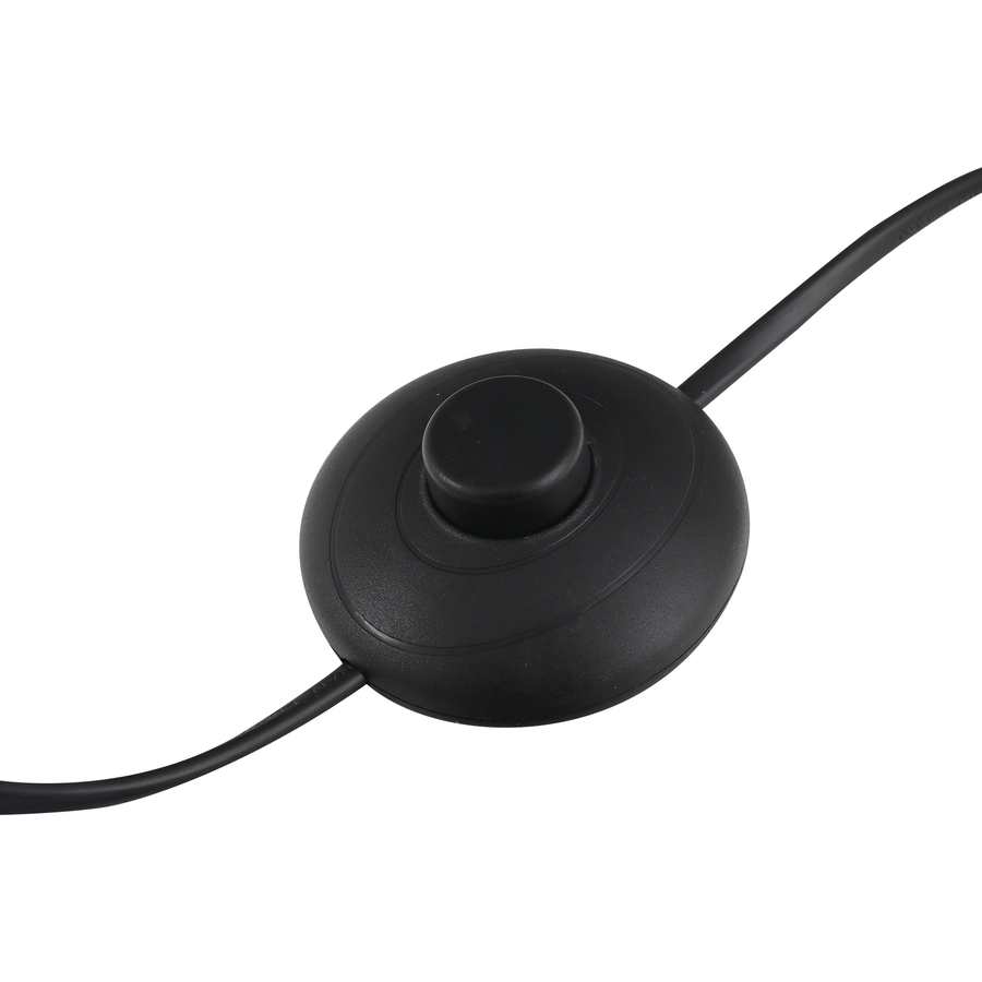 HOMCOM Stehlampe inkl. 2 Tischlampen schwarz, weiß
