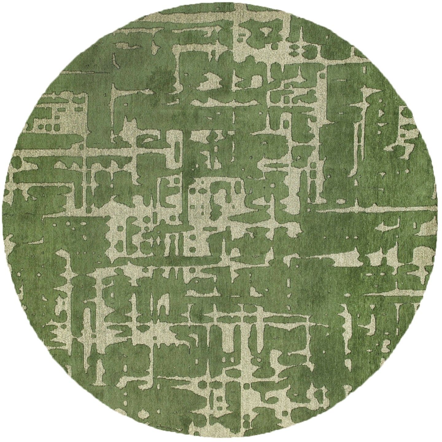 Vloerkleed Perriers Green 9202 Baobab  | Louis de Poortere