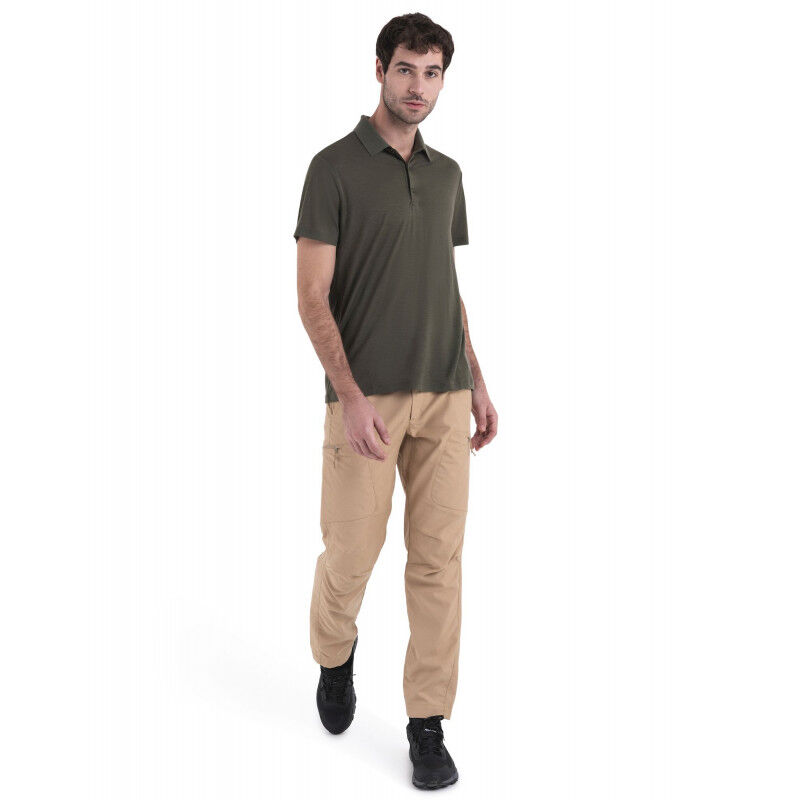 150 Tech Lite III SS Polo - T-shirt en laine mérinos homme