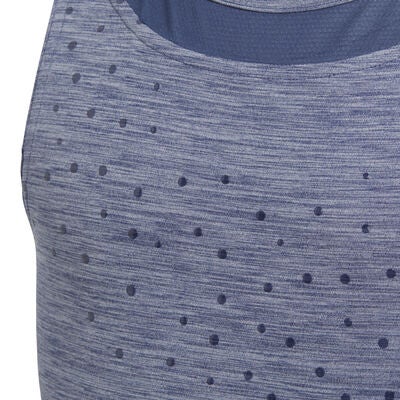 Adidas Girls Dotty Tank Treningssinglet, Nobel Indigo