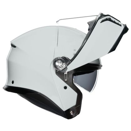 Casque AGV TOURMODULAR - SOLID STELVIO - Blanc