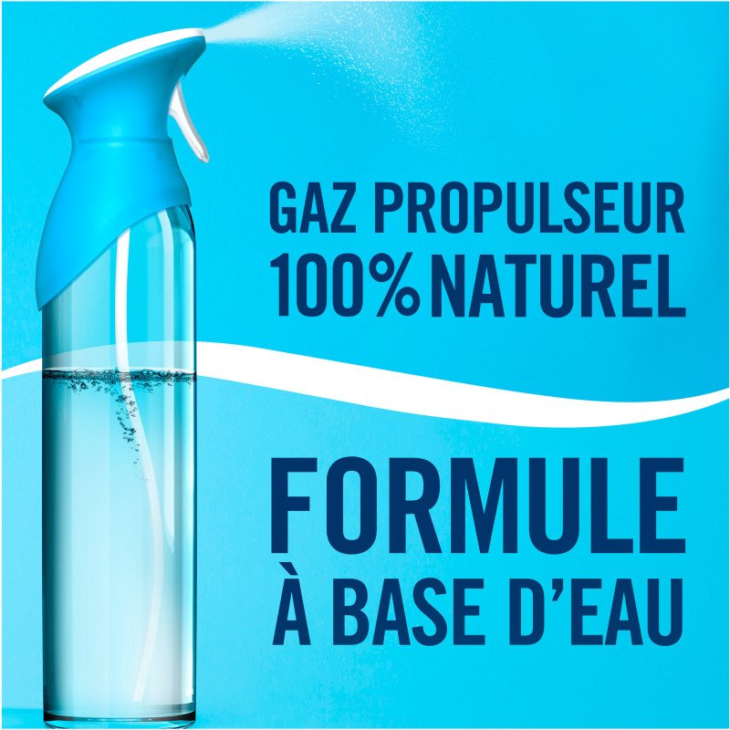 Désodorisant Febreze Brume d'air Rosée du matin - Aérosol 185 ml