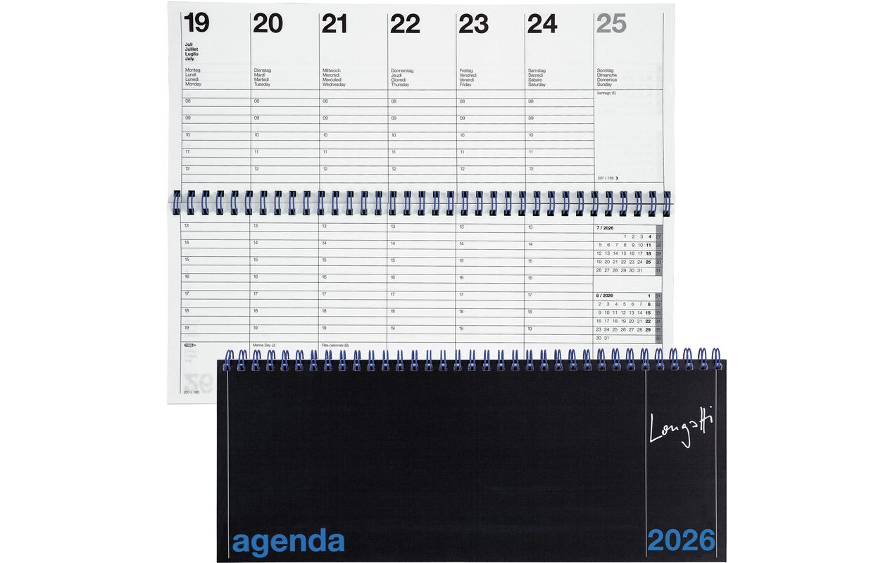 Pultkalender Longatti 29.8 x 11.7 cmPultagenda