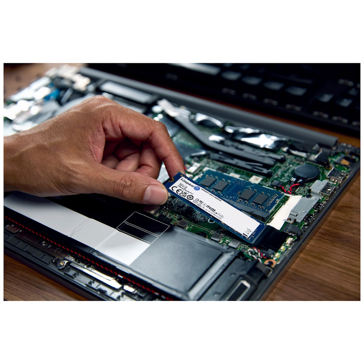 Kingston NV3 M.2 NVMe Gen 4 intern SSD (500GB)