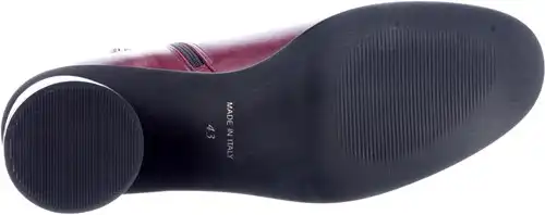 5049C Evaluna bordeaux - maat 45 enkellaars bordeaux - maat 45 Calandschoen
