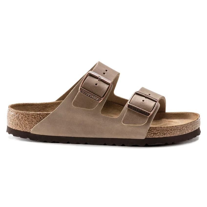 Birkenstock Unisex Arizona Soft Footbed Regular Tabacco Brown