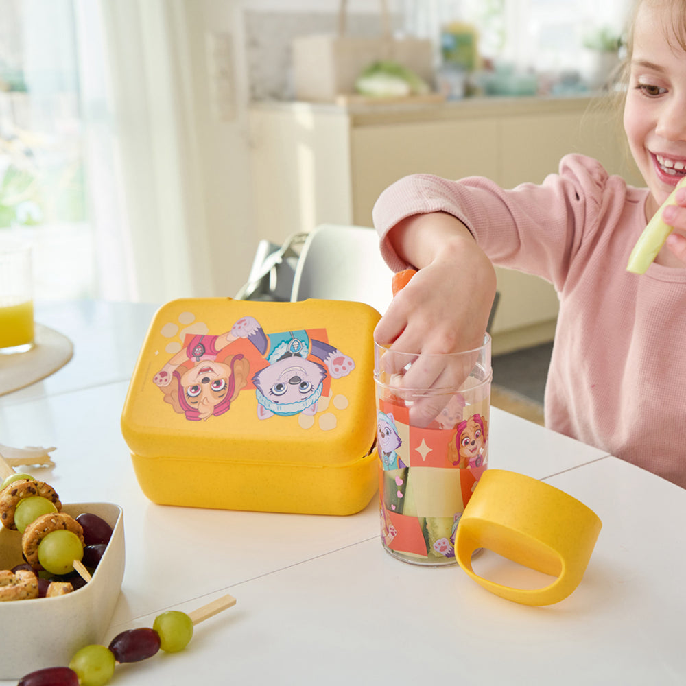 Køb Koziol Organic Honey Yellow Lunch Box Med Separation Skål Candy L Grow Paw Patrol