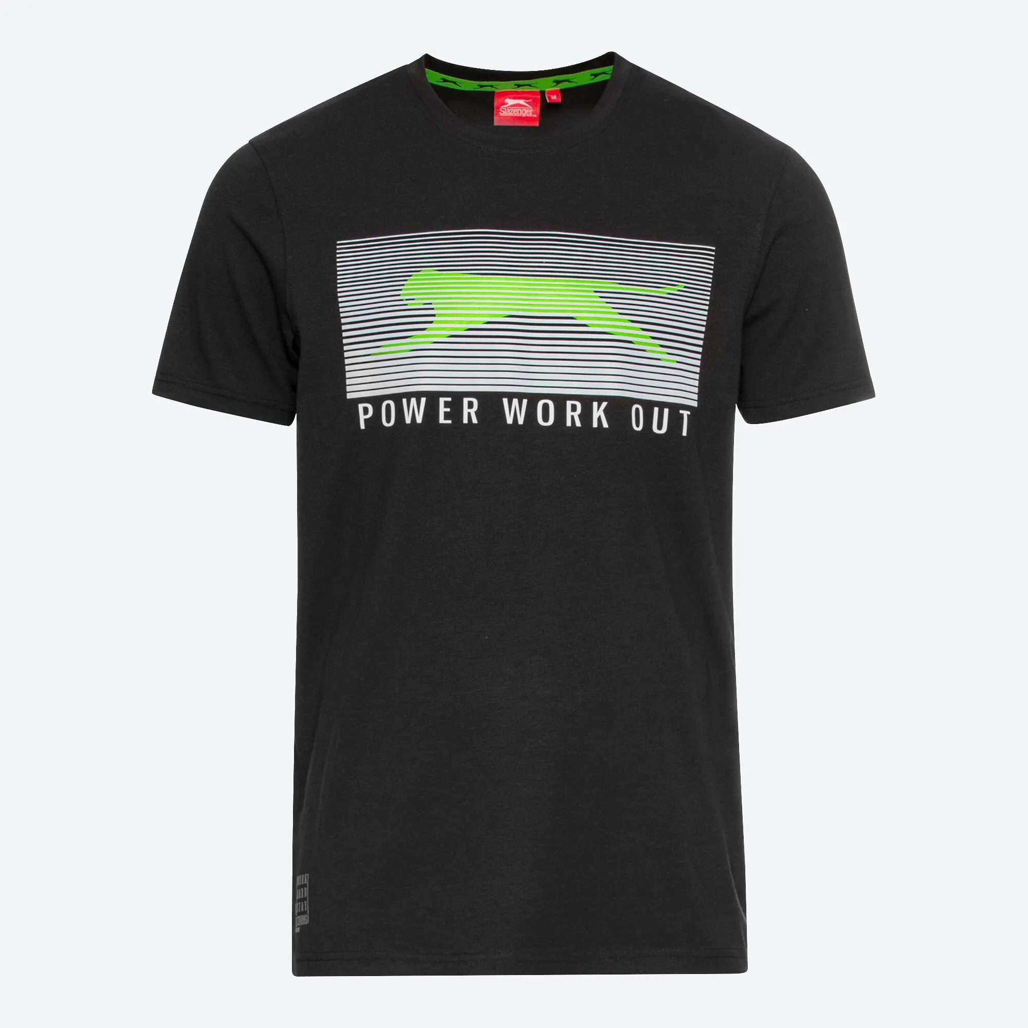 Herren-Funktions-T-Shirt mit großem Logo-Druck