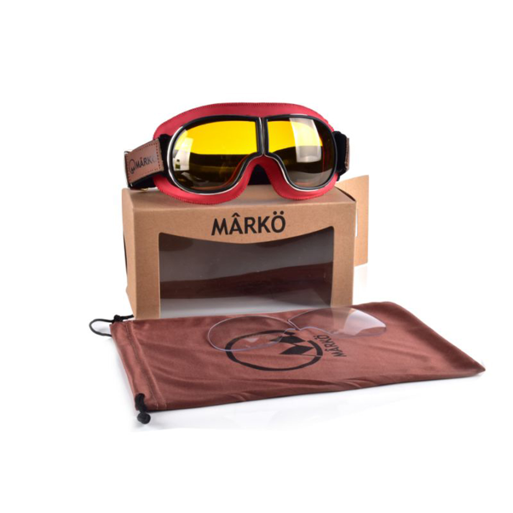 Marko - Masque B3 Replica Bordeaux