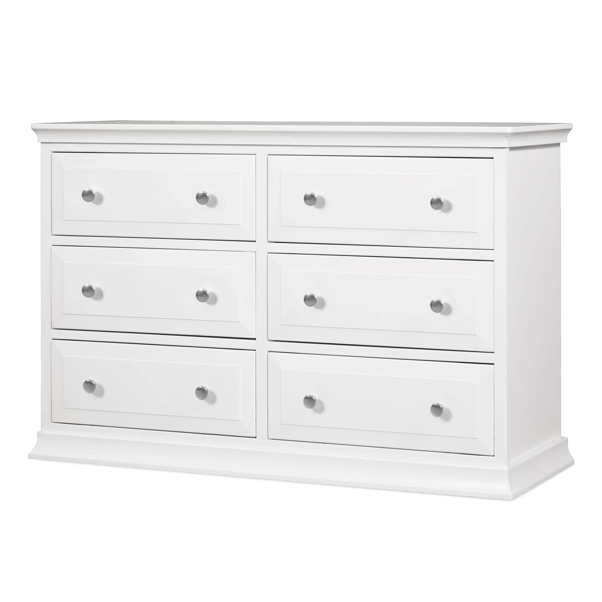 DaVinci Bureau Double 6 Tiroirs Signature Davinci - Blanc
