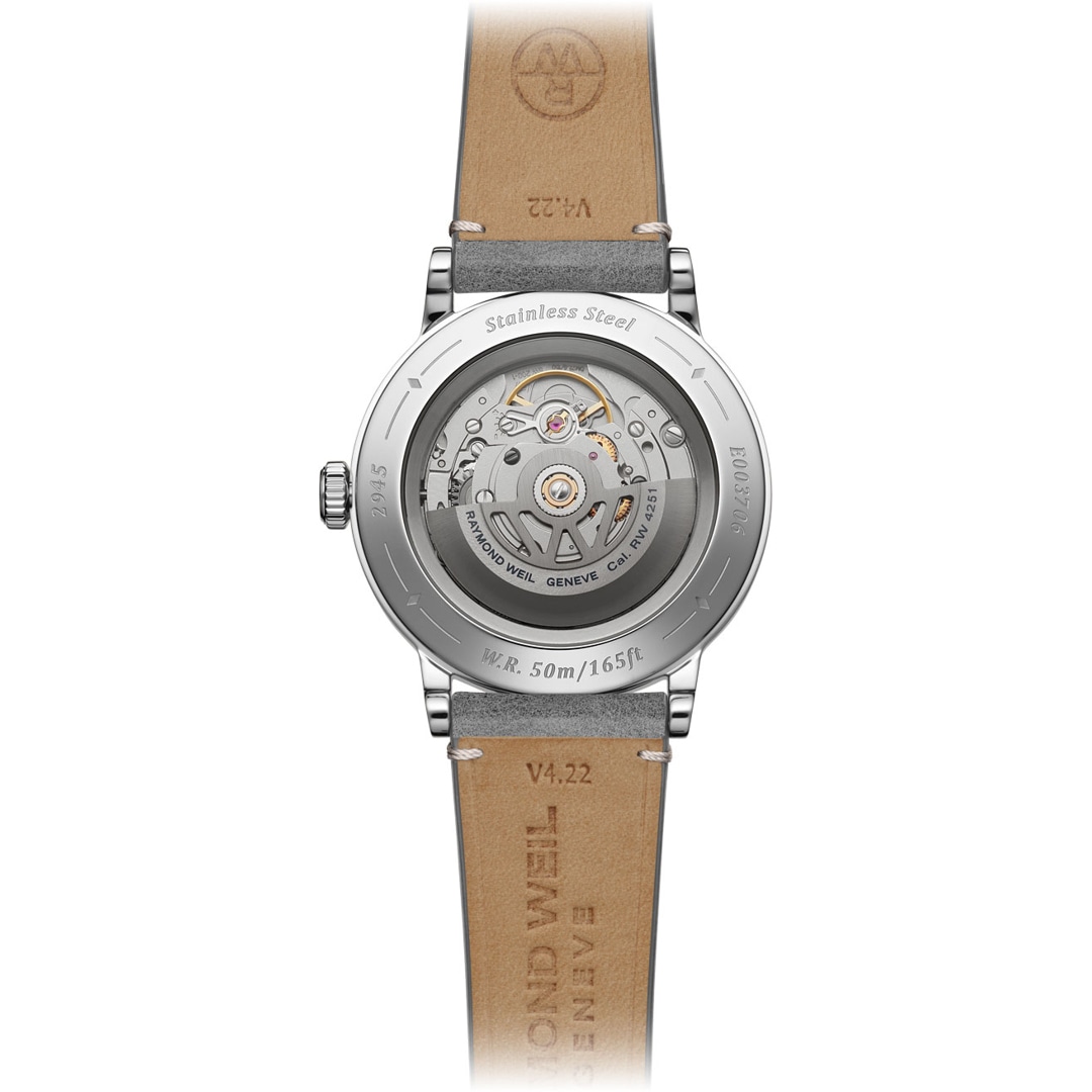 Raymond Weil Millesime Moon Phase Grau Ø 39.5mm