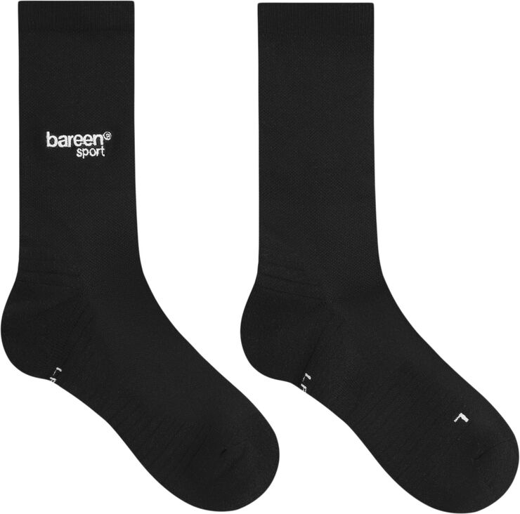 Bareen Tennis Socks, 3-pack Black