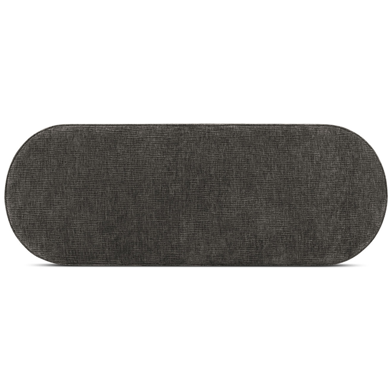 Micadoni Tête de lit à suspendre Skitty gris foncé - 140x60 cm