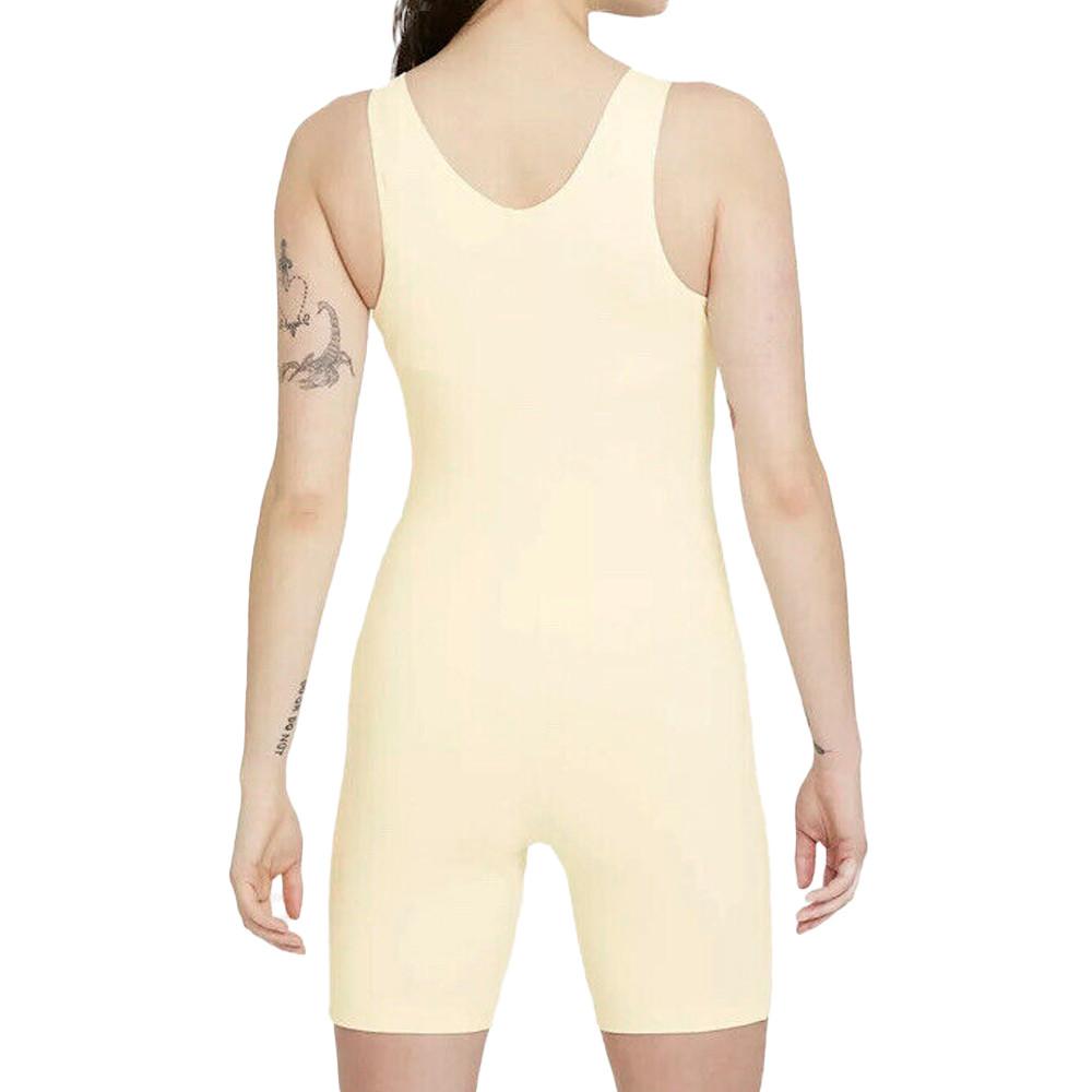 Nike Combishort Jaune Femme Nike Icon Clash