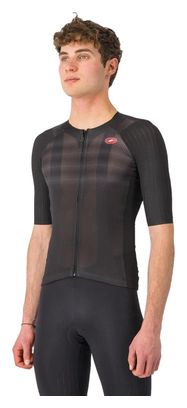 Maillot à Manches Courtes Aero Race 8S Homme Noir