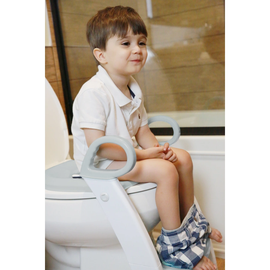 Kidsbo Toilettentrainer weiß grau