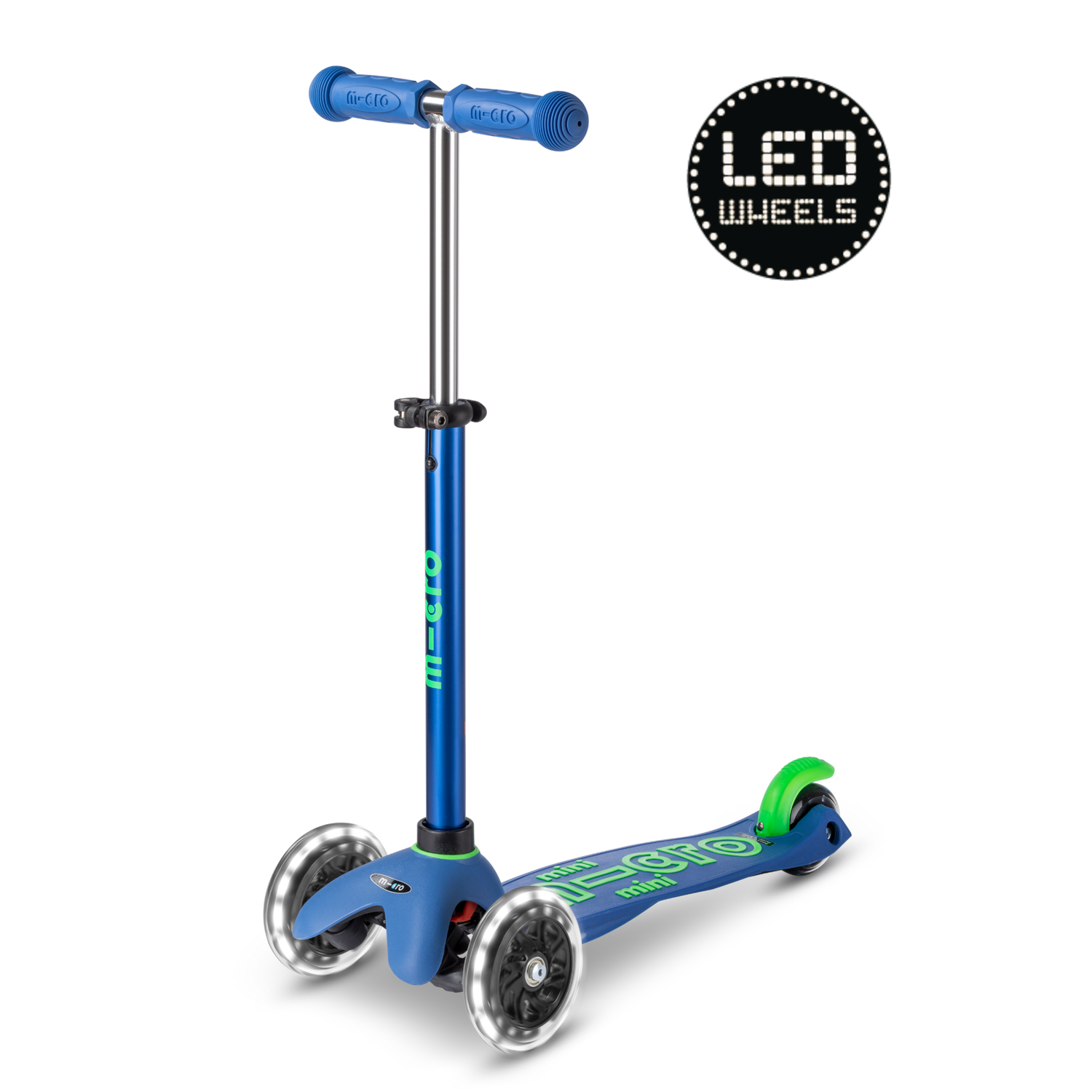 Micro Step | Mini Deluxe LED | Blauw/groen