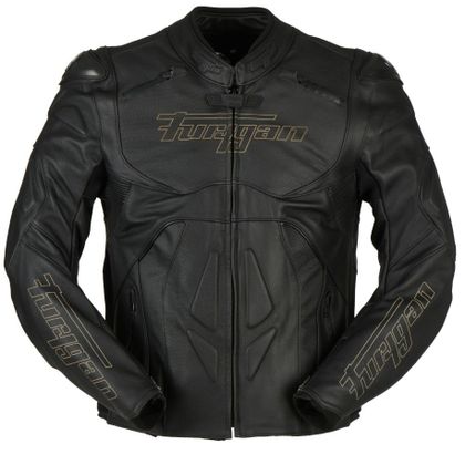Blouson Furygan GHOST - BLACK BROWN - Noir