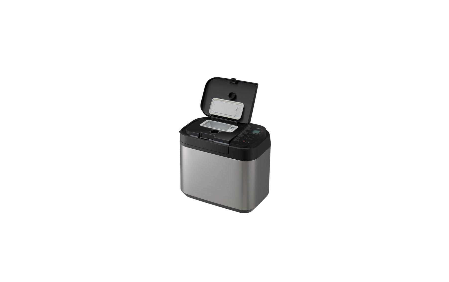 Brotbackmaschine SD-YR2550 Edelstahl/Schwarz<br>Brotbackautomat mit Hefe- und Rosinen-Nussverteiler