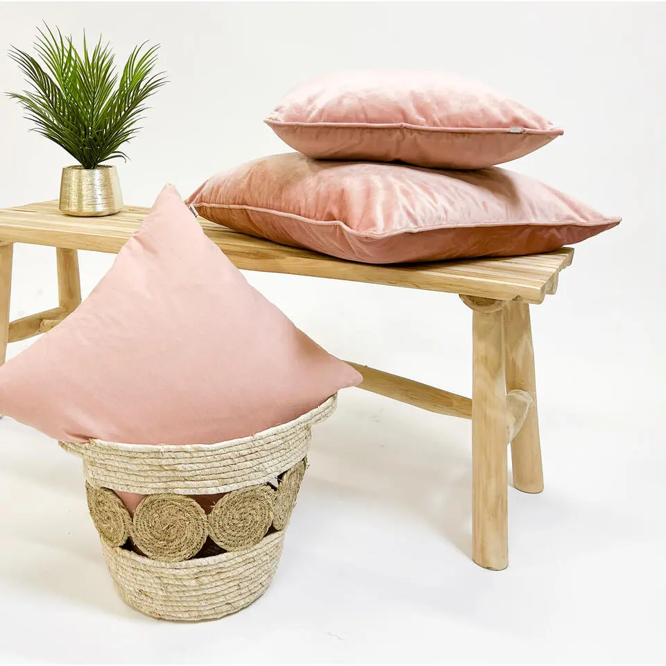 Kussenhoes Finn - Muted Clay - 60x60 cm