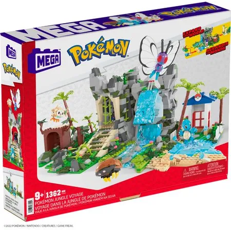 Mega Construx Pokémon Dschungel Bauset, Konstruktions-Spielzeug