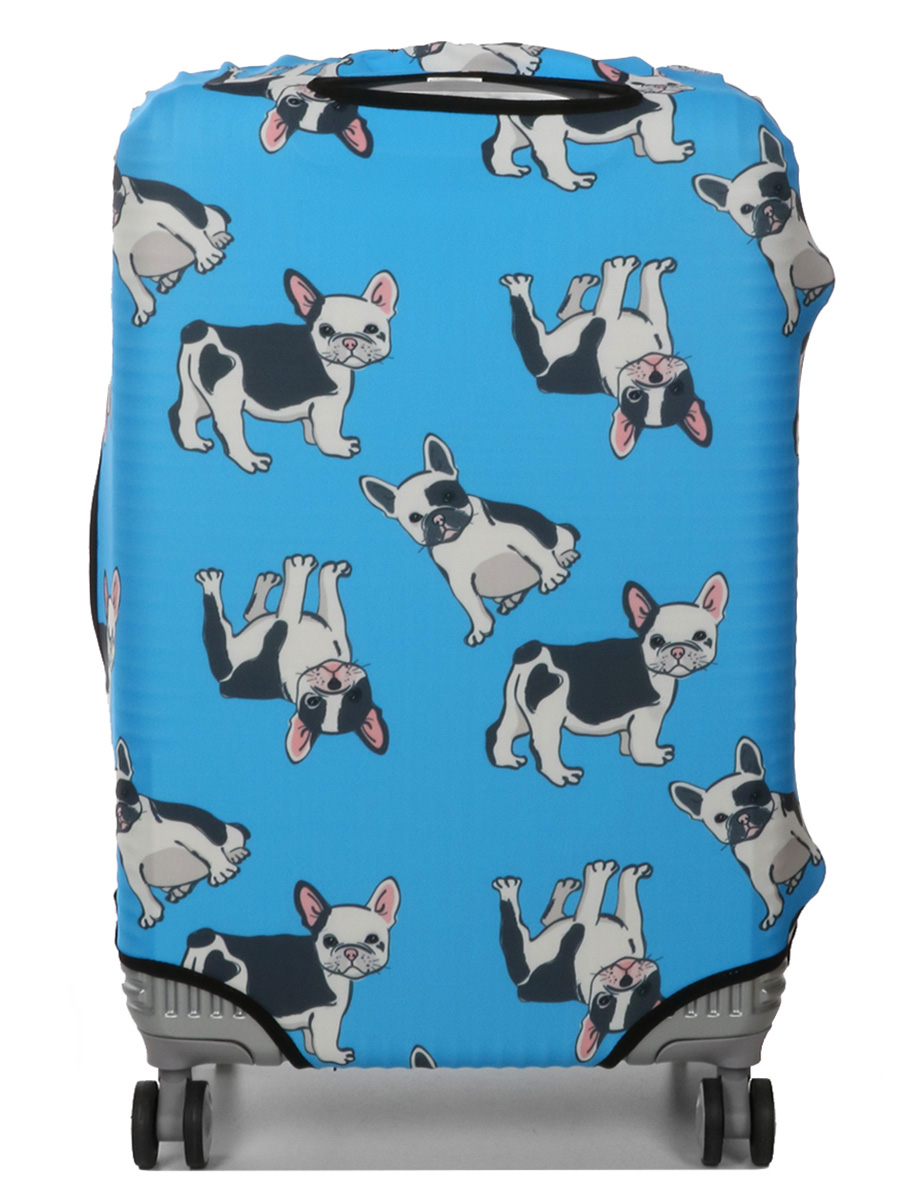 Housse de valise Periea Blue with Dogs M