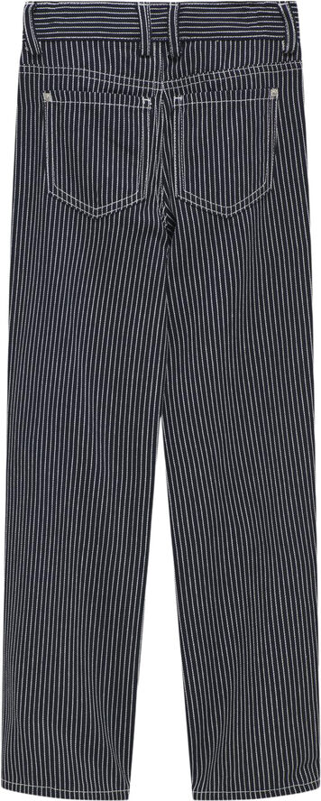 ONLY KOGMERLE STRAIGHT STRIPE PANT PNT Night sky/white