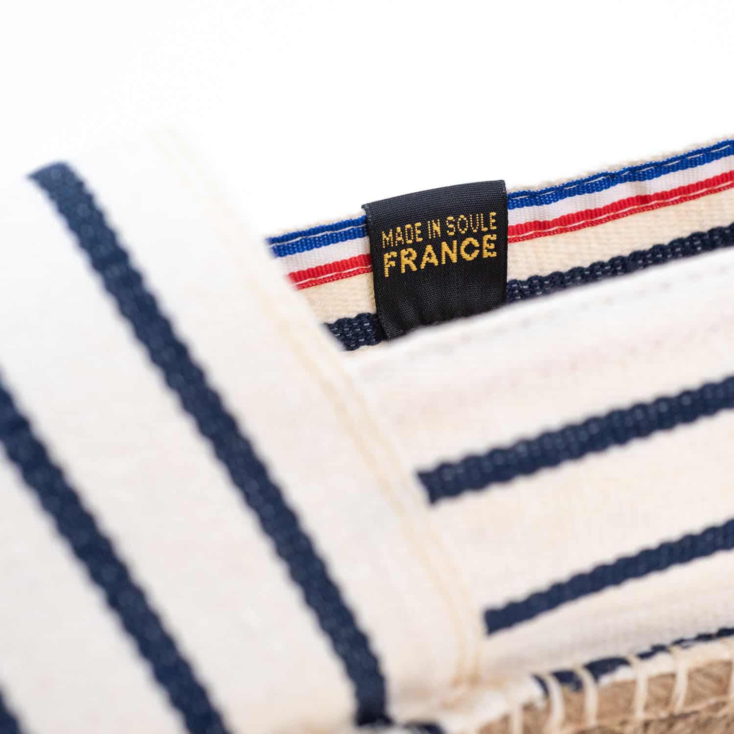 MARINIÈRE - Espadrilles rayées | Bleu