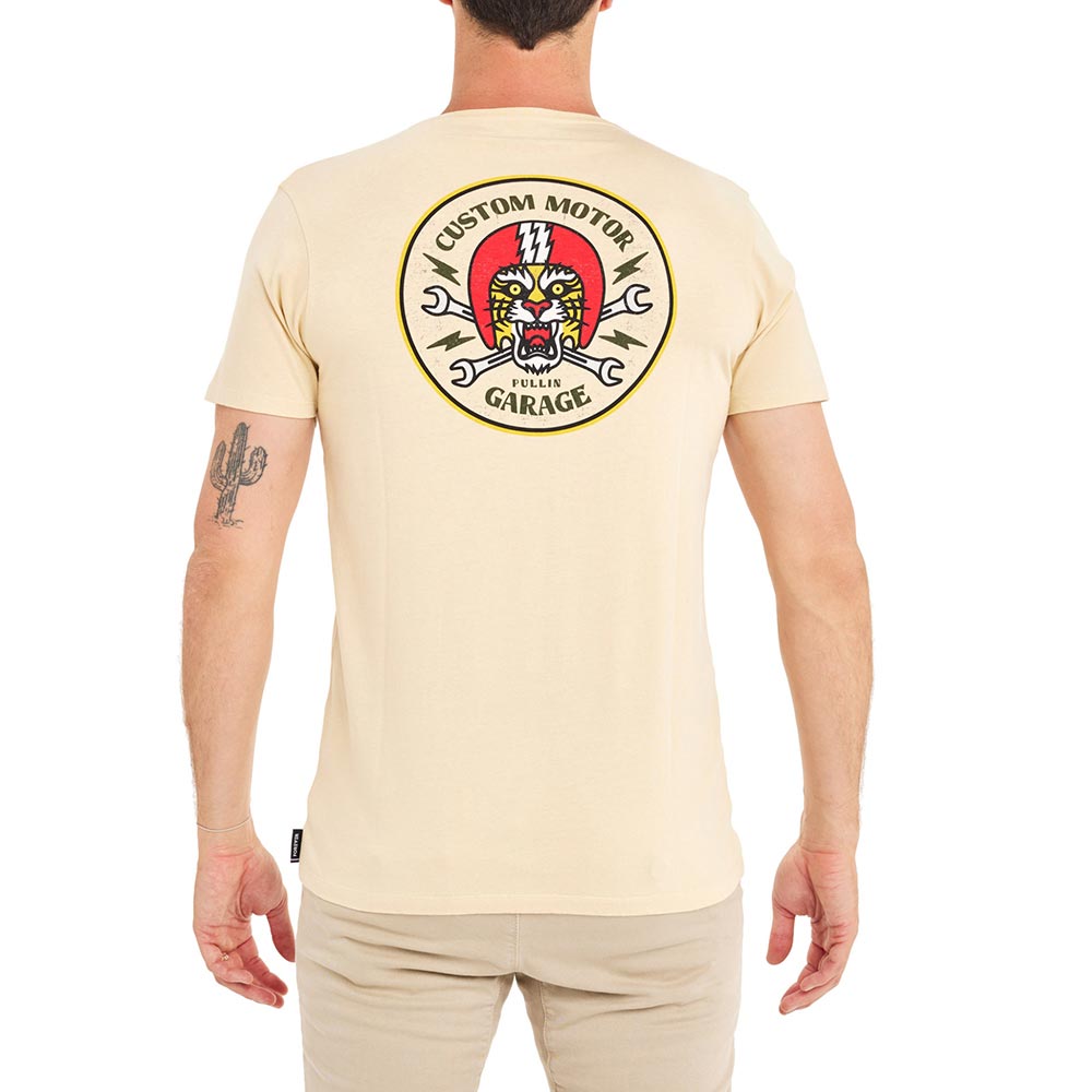 pull-in - T-shirt Garage Jaune / Rouge / Noir