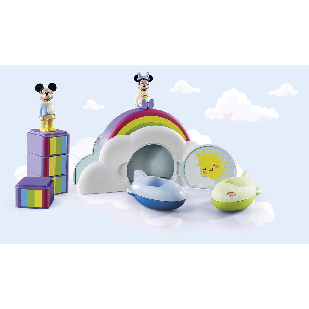 Playmobil 1-2-3  & Disney Mickey Mouse Wolkenhuis - 71319
