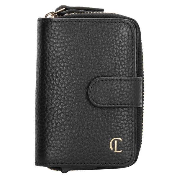 Charm London Washington Creditcard Etui Rits Zwart