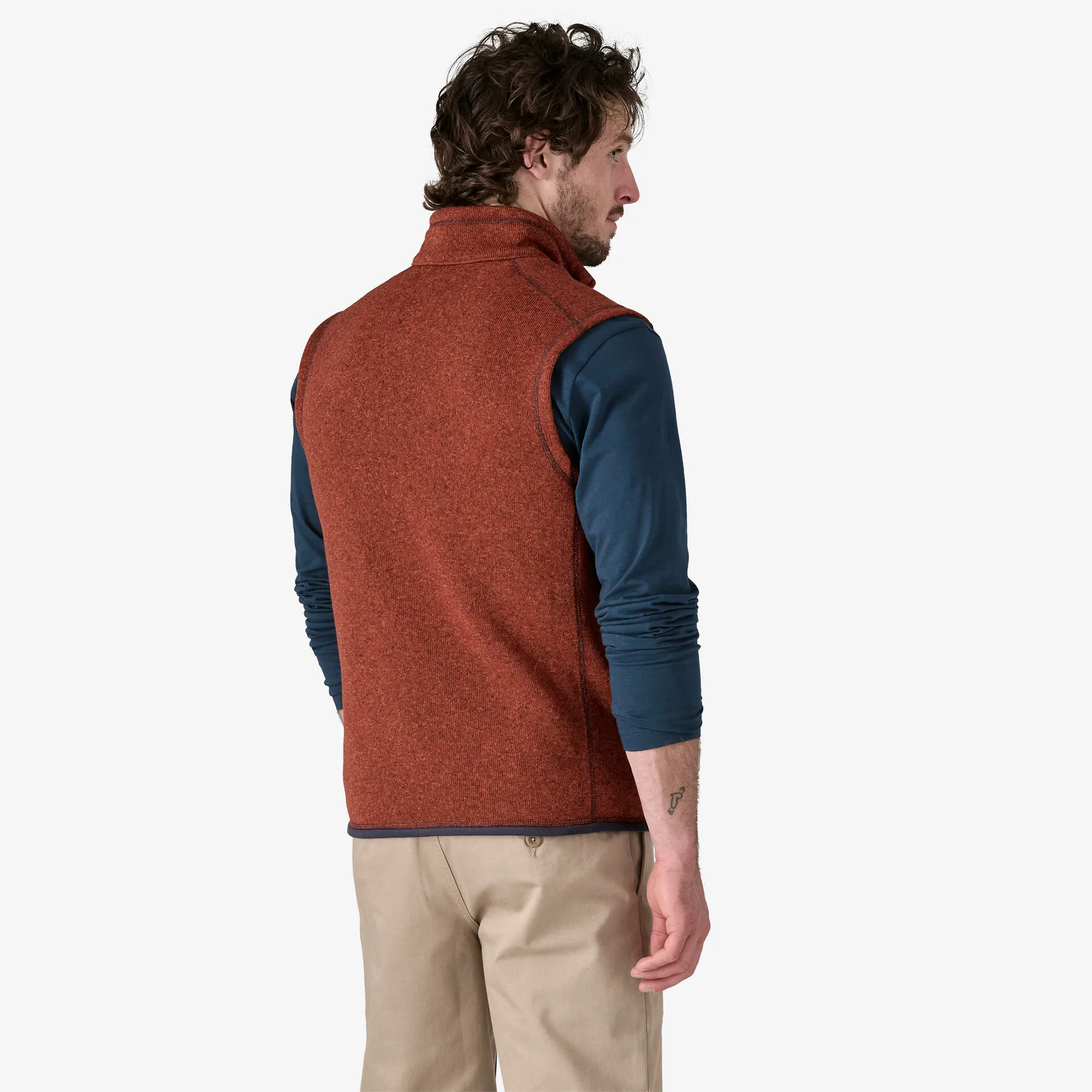 Patagonia Men's Better Sweater Vest Burnished Red