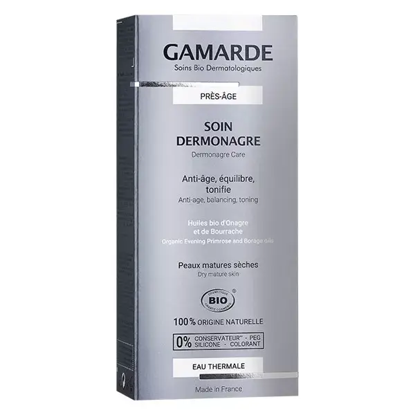 Gamarde Pré-Âge Cuidado Dermonagre Orgânico 40ml