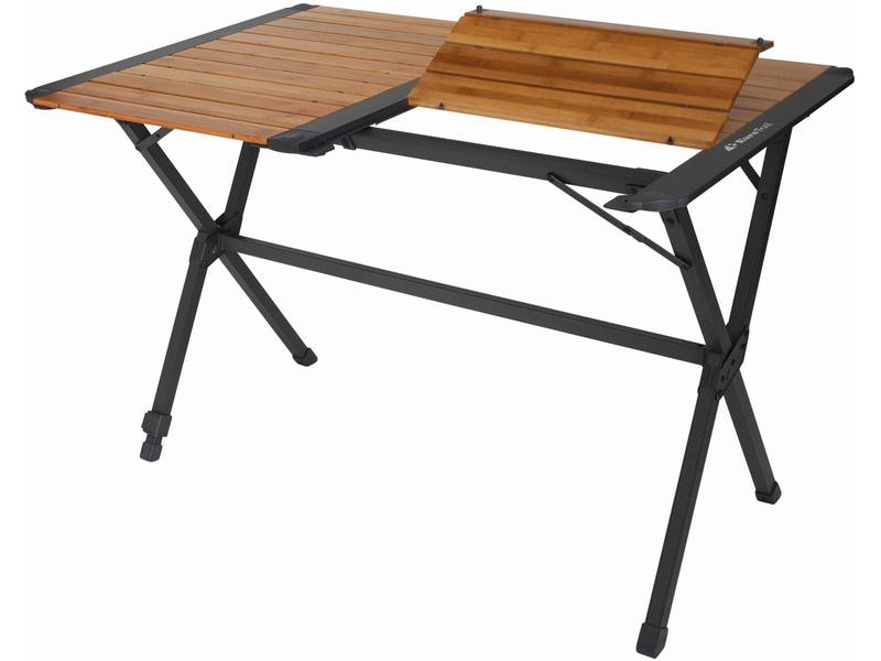 Eurotrail Campingtisch Chambery Bamboo 110 cm x 70 cm Camping-Esstisch
