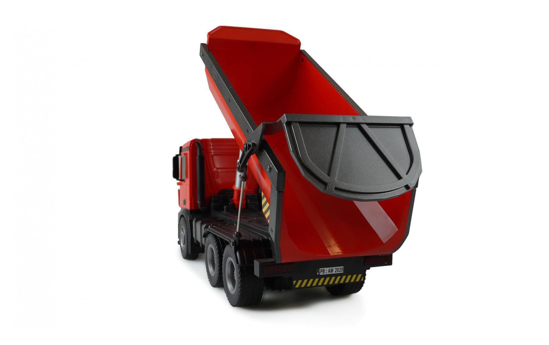 Lastwagen Mercedes-Benz Arocs 6x4 Rot, RTR, 1:14<br>Ferngesteuerter Muldenkipper