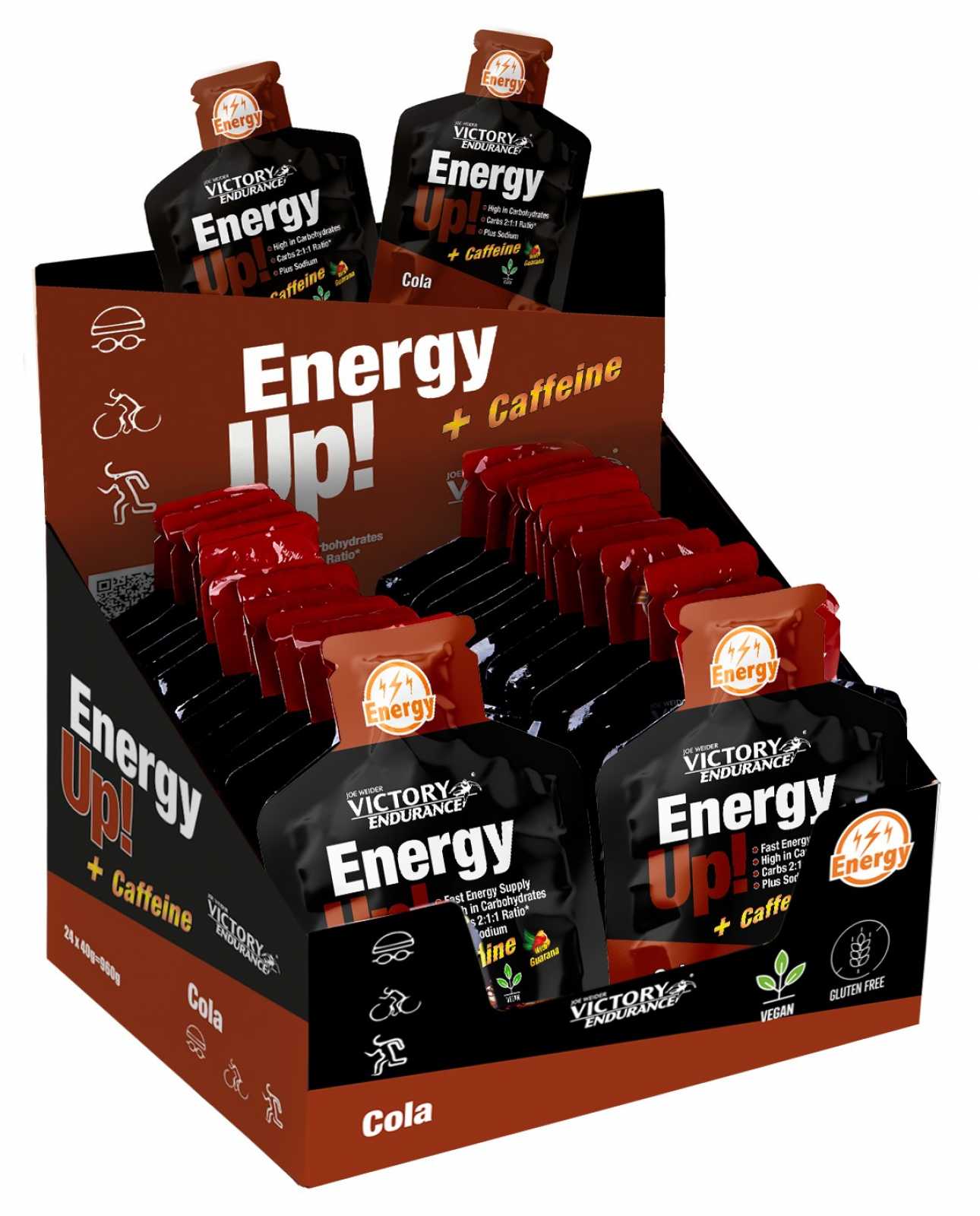 Victory Endurance Gel Energy Up! + Cafeína 40 g
