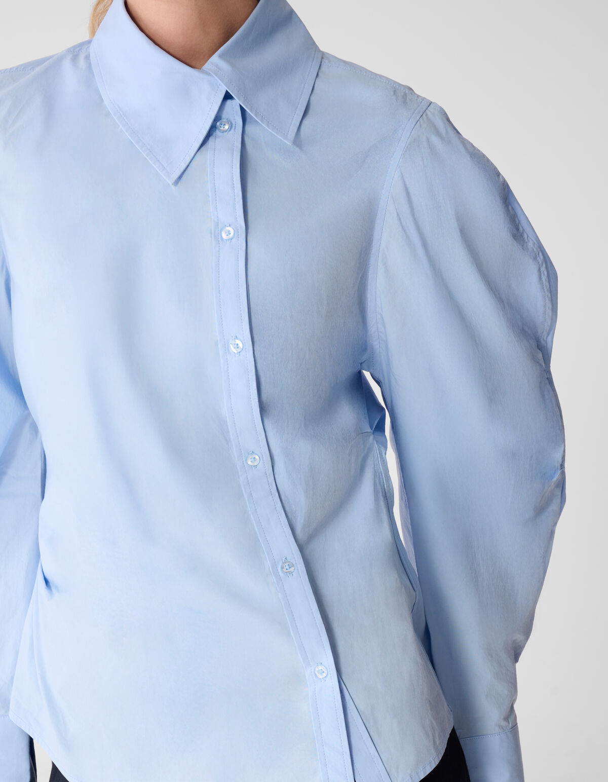 Balloon Blouse Lichtblauw By Lonneke