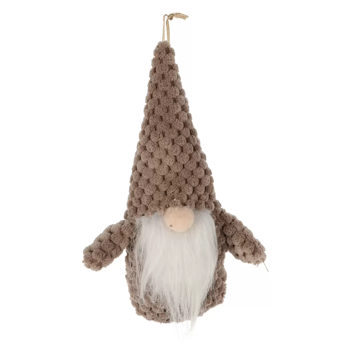 Hängedeko Santa dunkelbraun,beige,braun