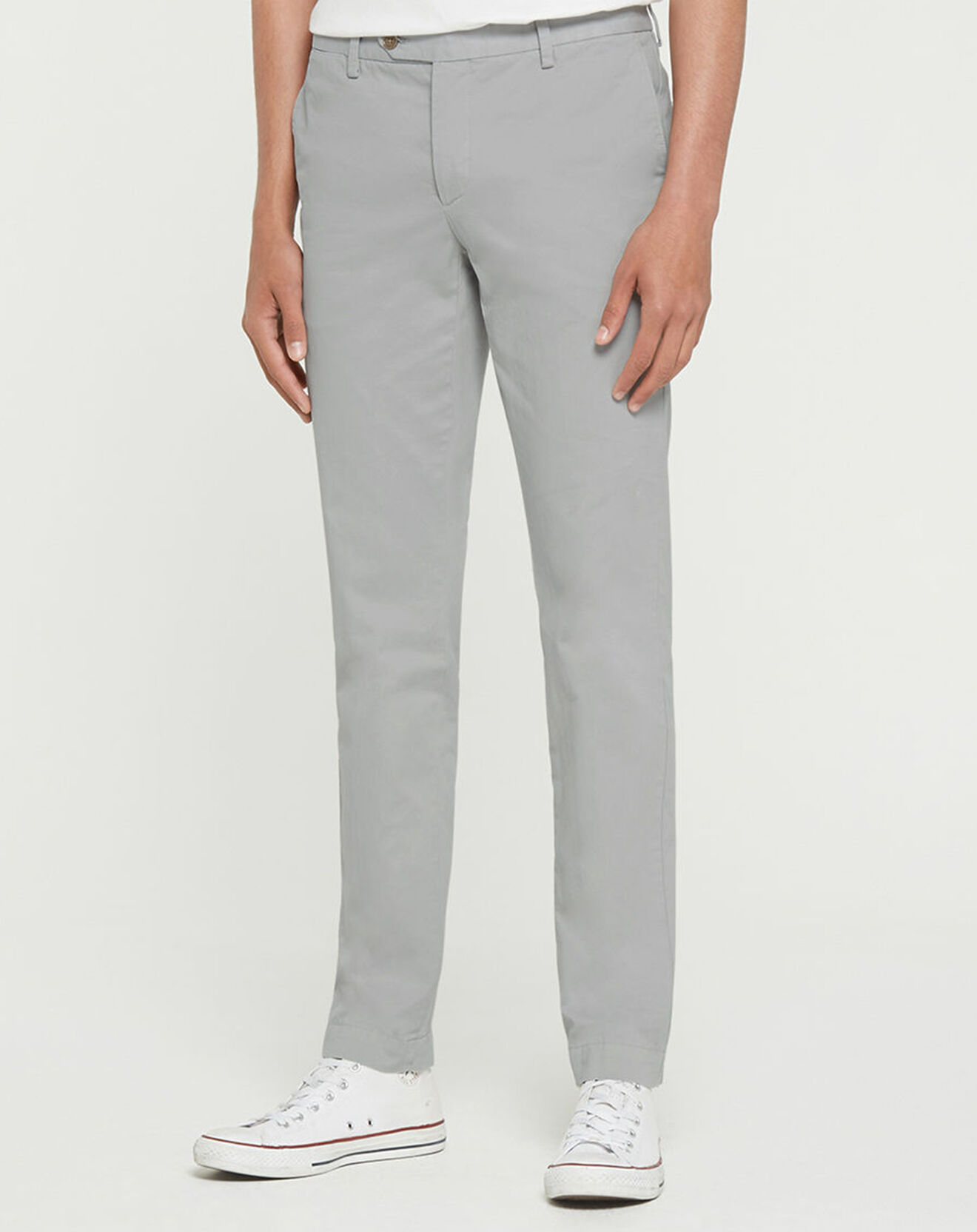 Hackett London Pantalon chino Slim Fit core kensington gris