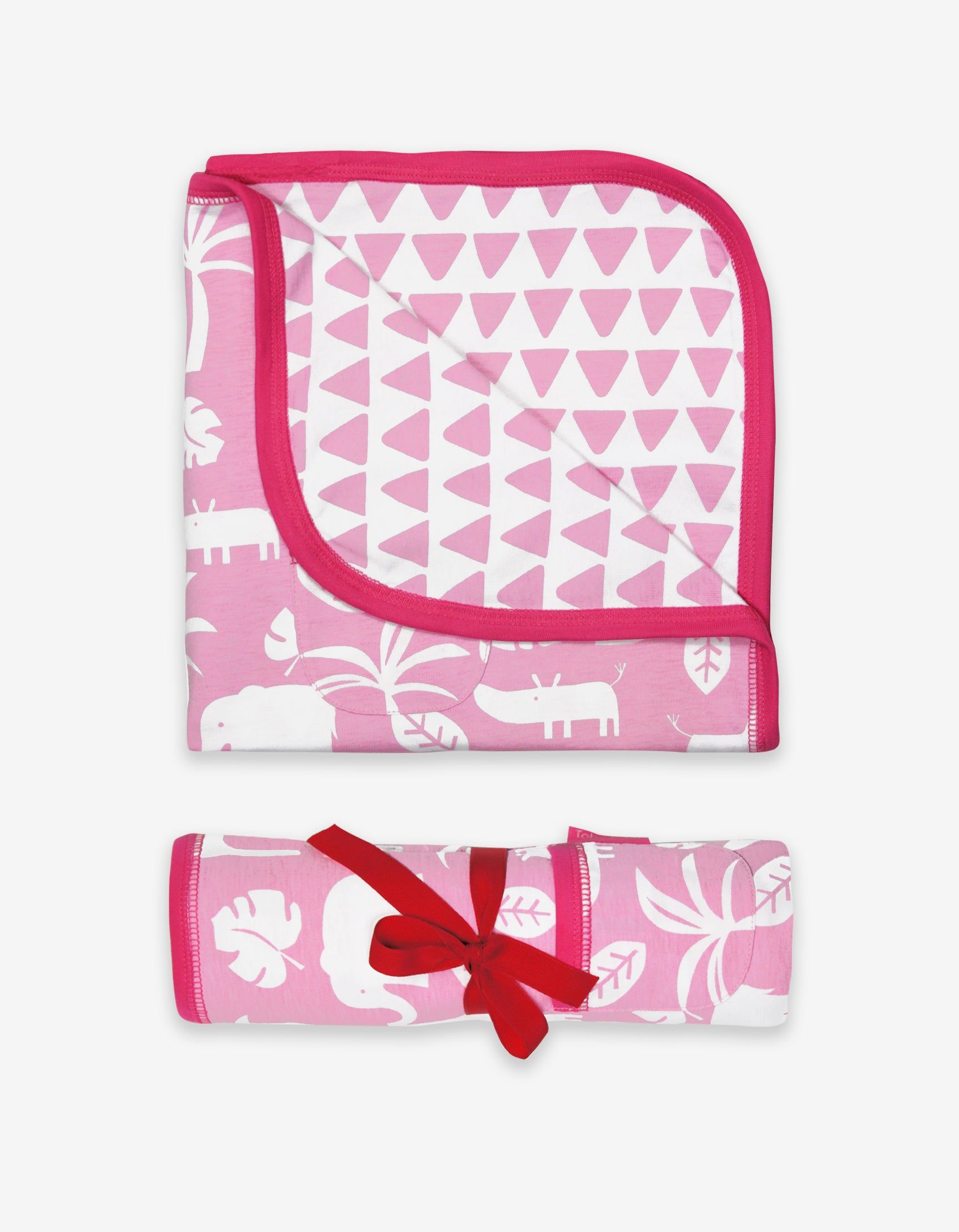 Toby Tiger Baby-Decke mit Dschungel-Allover
