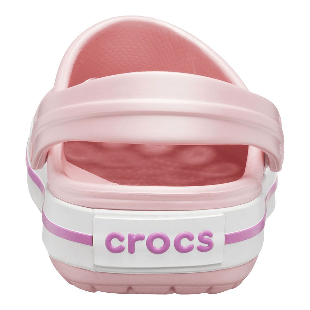 Crocs CROCBAND - Sabots Femme pearl pink/wild orchid