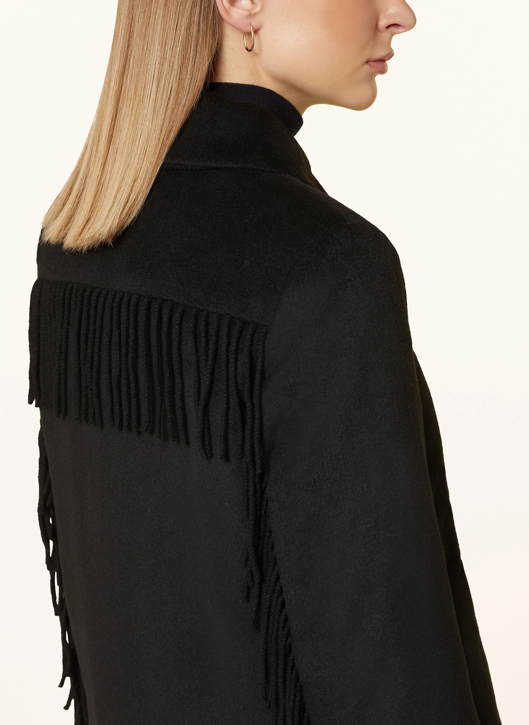 LAUREN RALPH LAUREN Kastenjacke mit Fransen